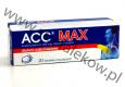 ACC MAX ułatwia odkrztuszanie tabletki musujące